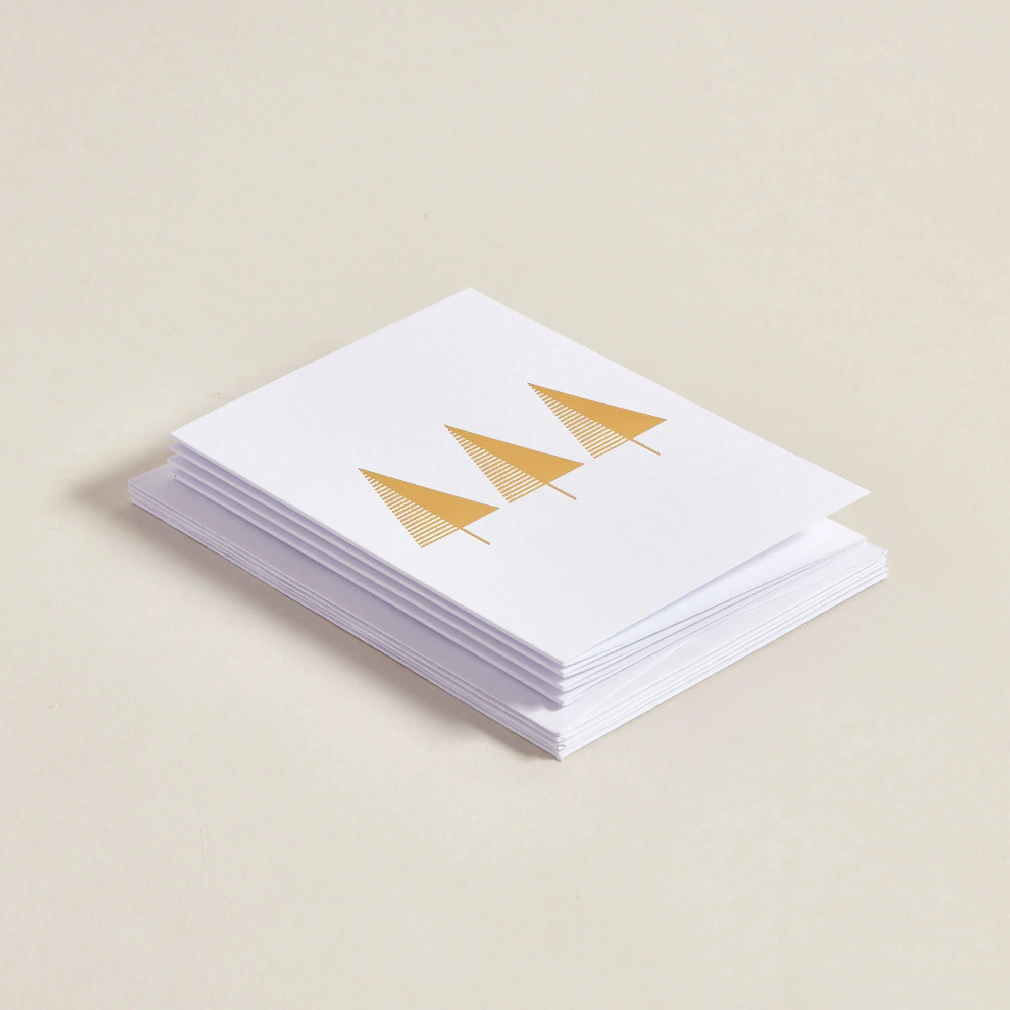 Gold Tree Christmas Card - Image 6