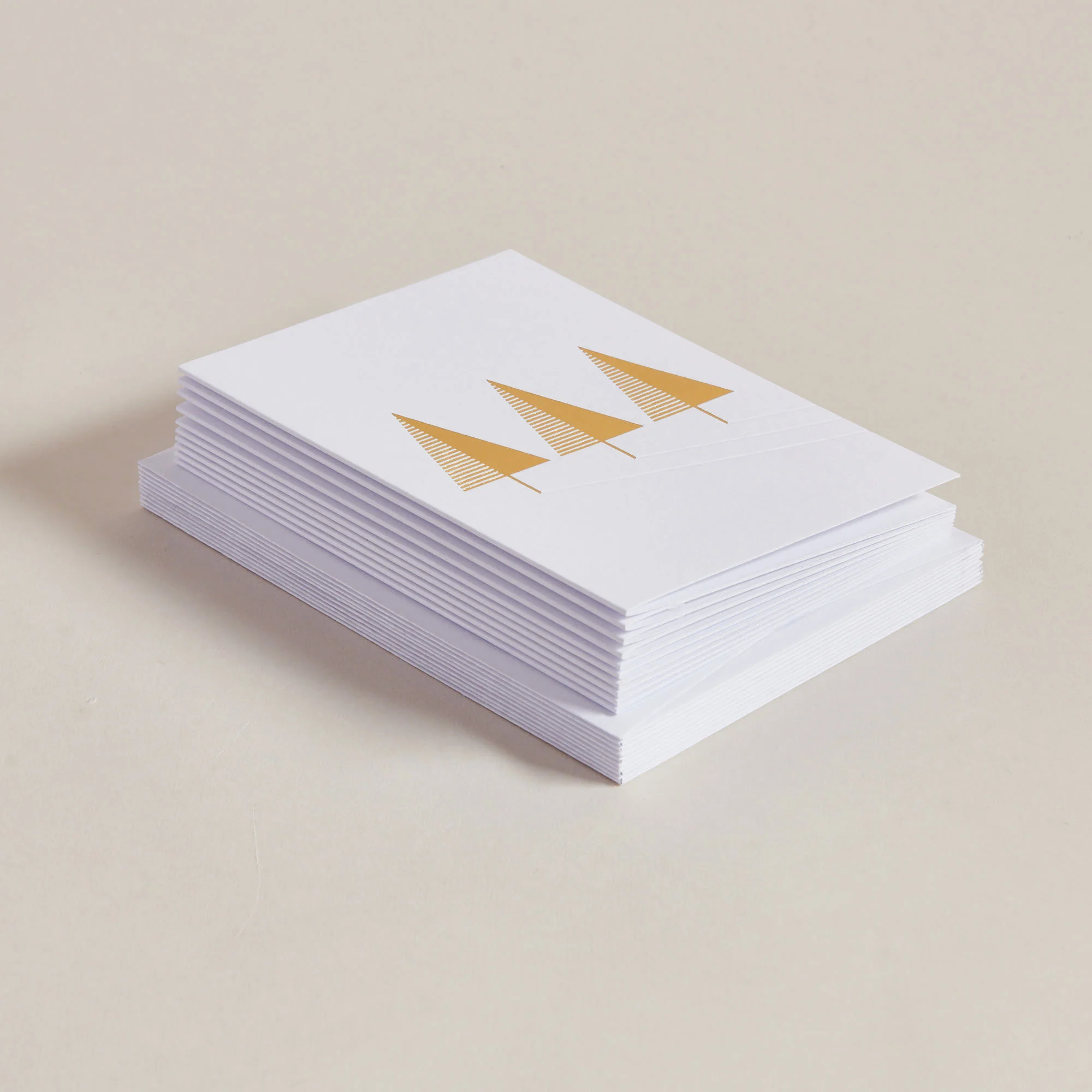 Gold Tree Christmas Card - Image 7