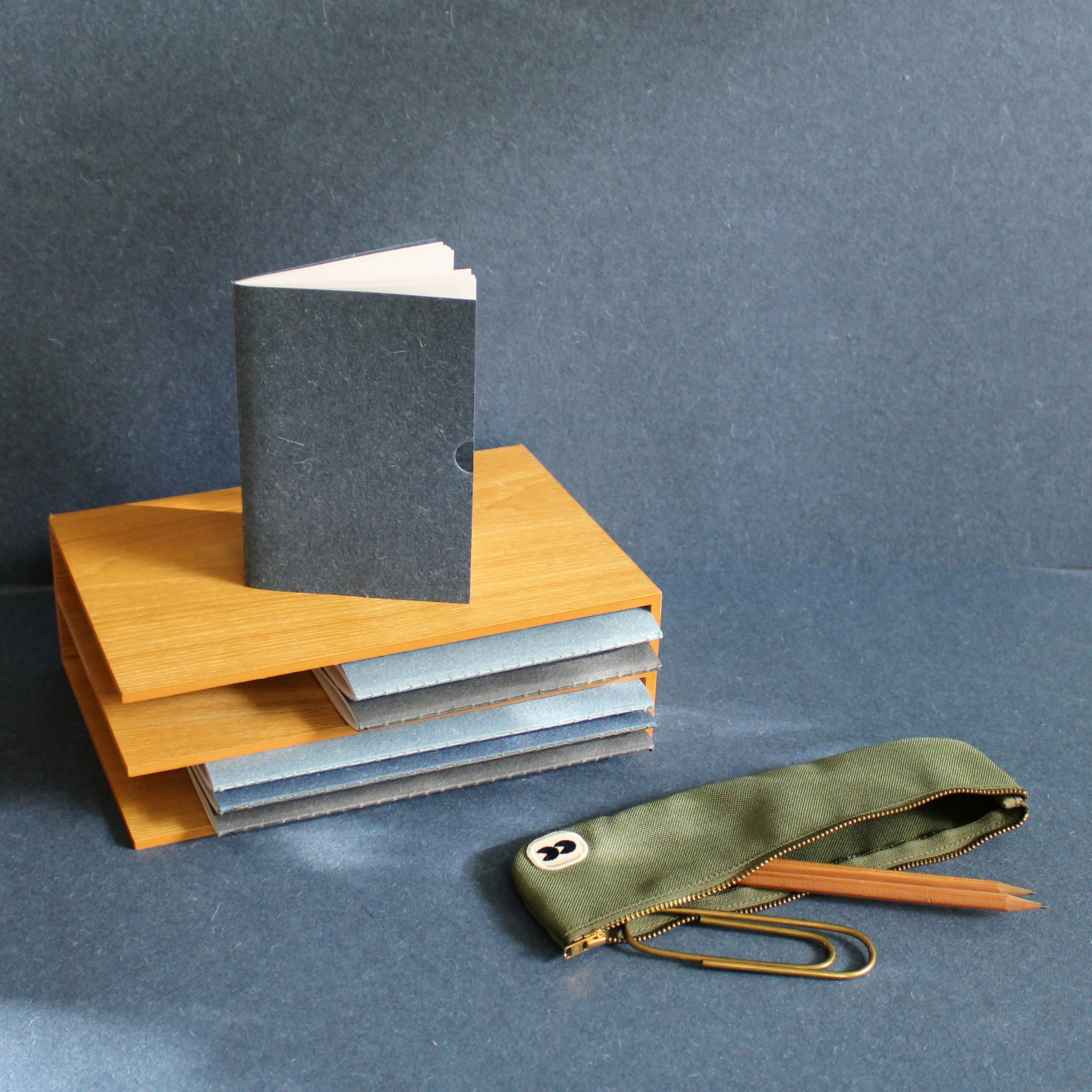 Mark+Fold for Community Clothing A5 Notebook Blue - Image 13
