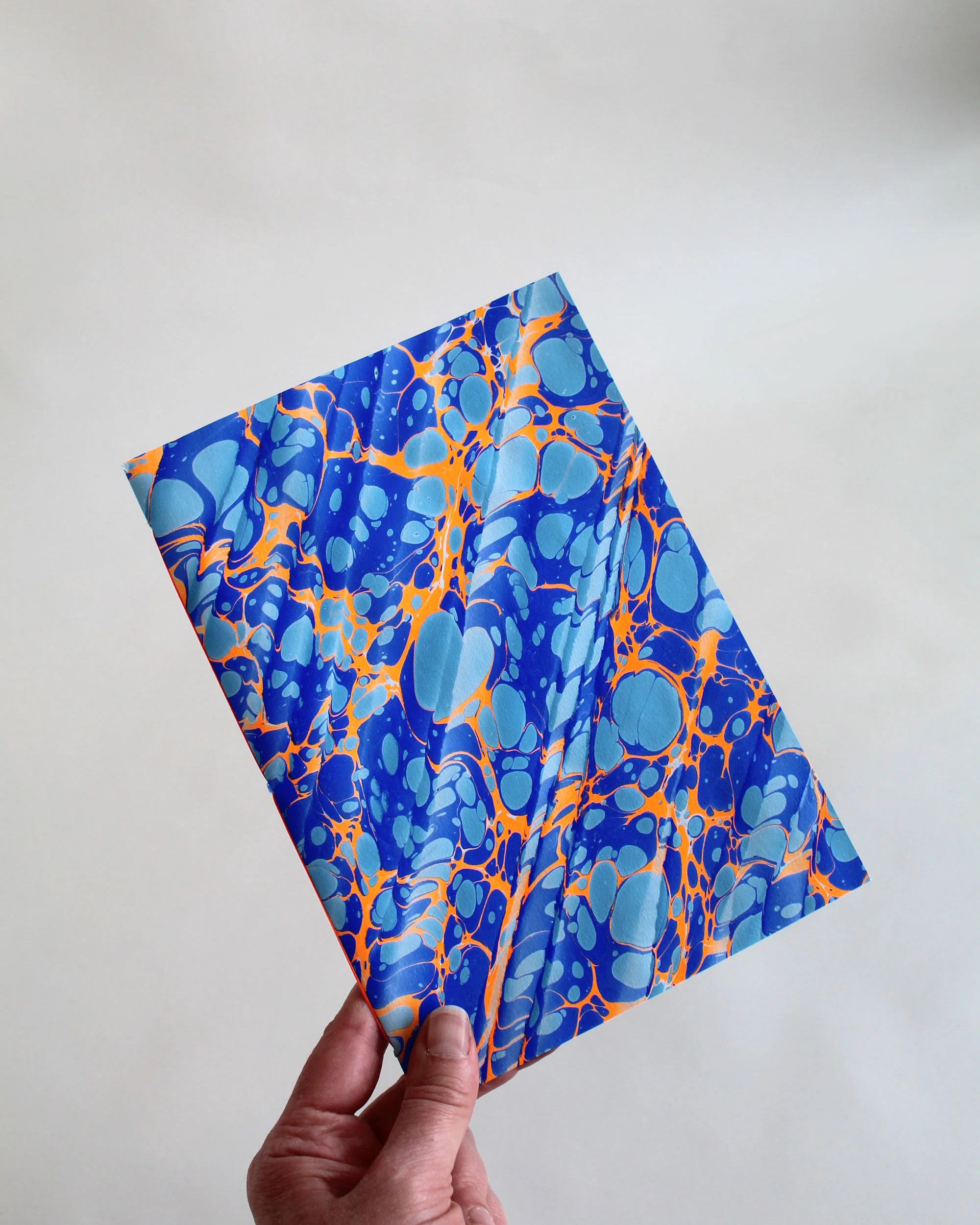 Pair of Rockpool Marbled Notebooks A5 & A6 | Marmor for Mark+Fold - Image 4