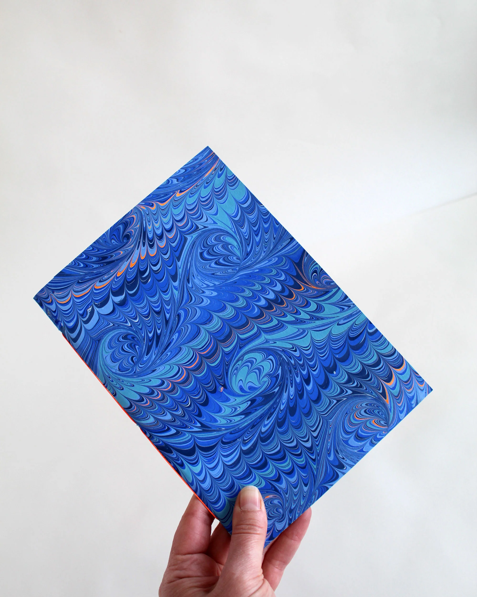 A5 Wave Marbled Notebook | Marmor for Mark+Fold - Image 6