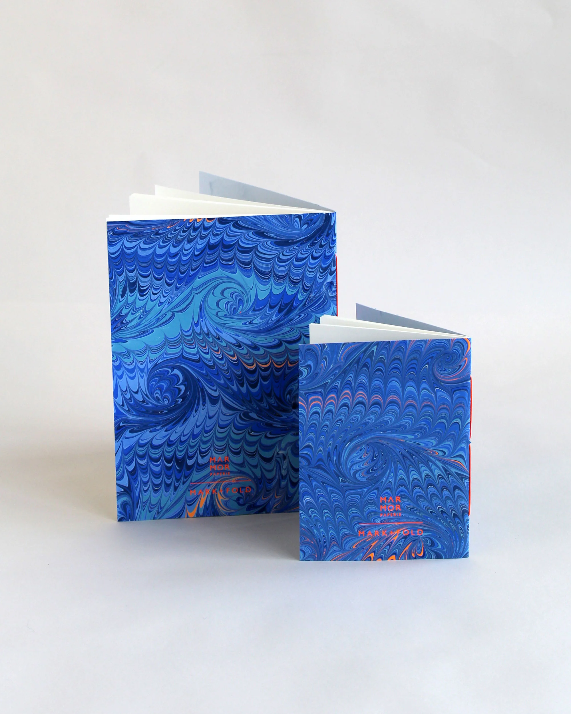 A5 Wave Marbled Notebook | Marmor for Mark+Fold - Image 8