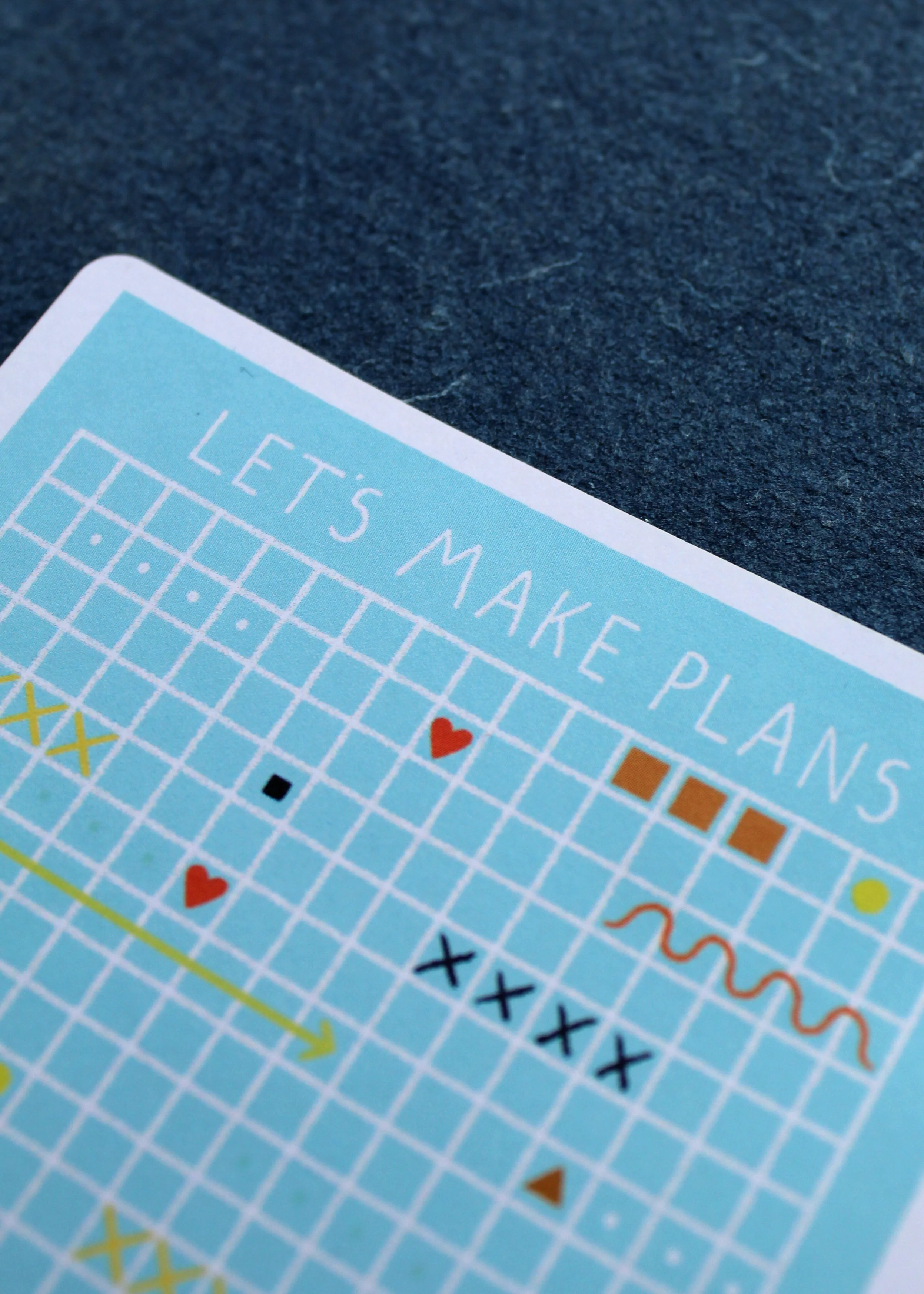 "Let's Make Plans" by Rose Blake for Mark+Fold - Image 4
