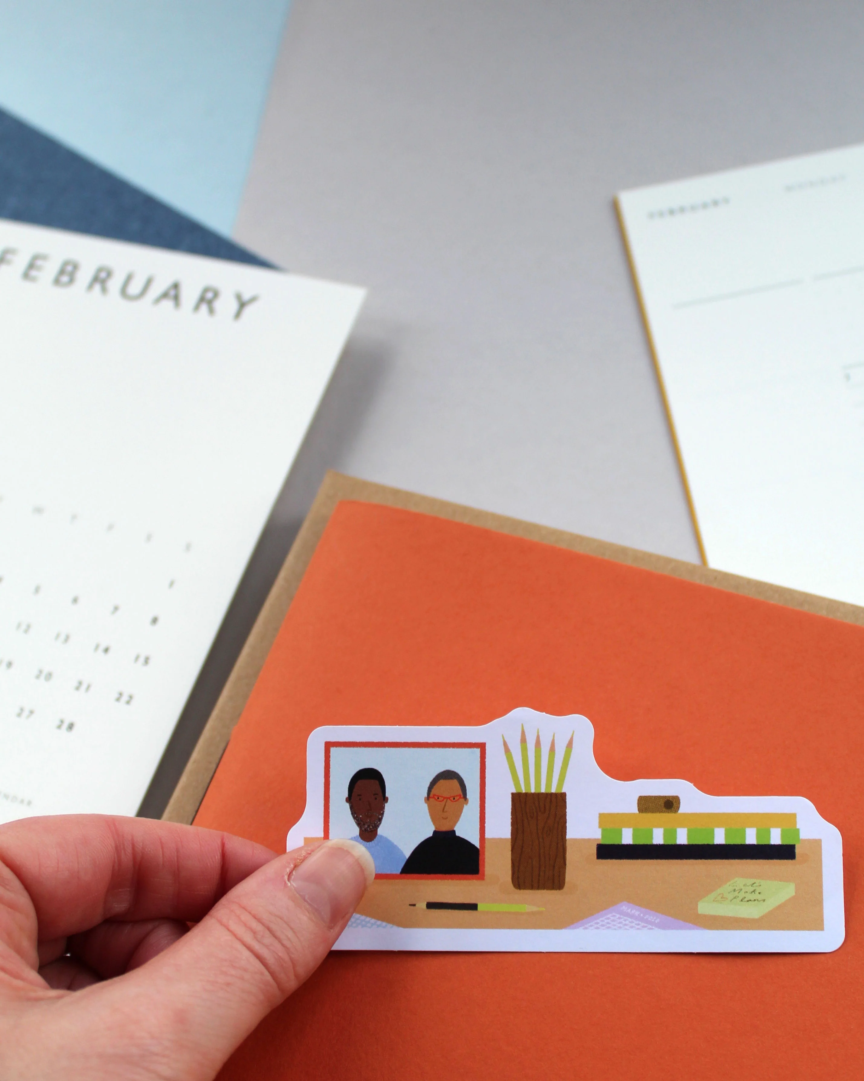 "Let's Make Plans" by Rose Blake for Mark+Fold - Image 6