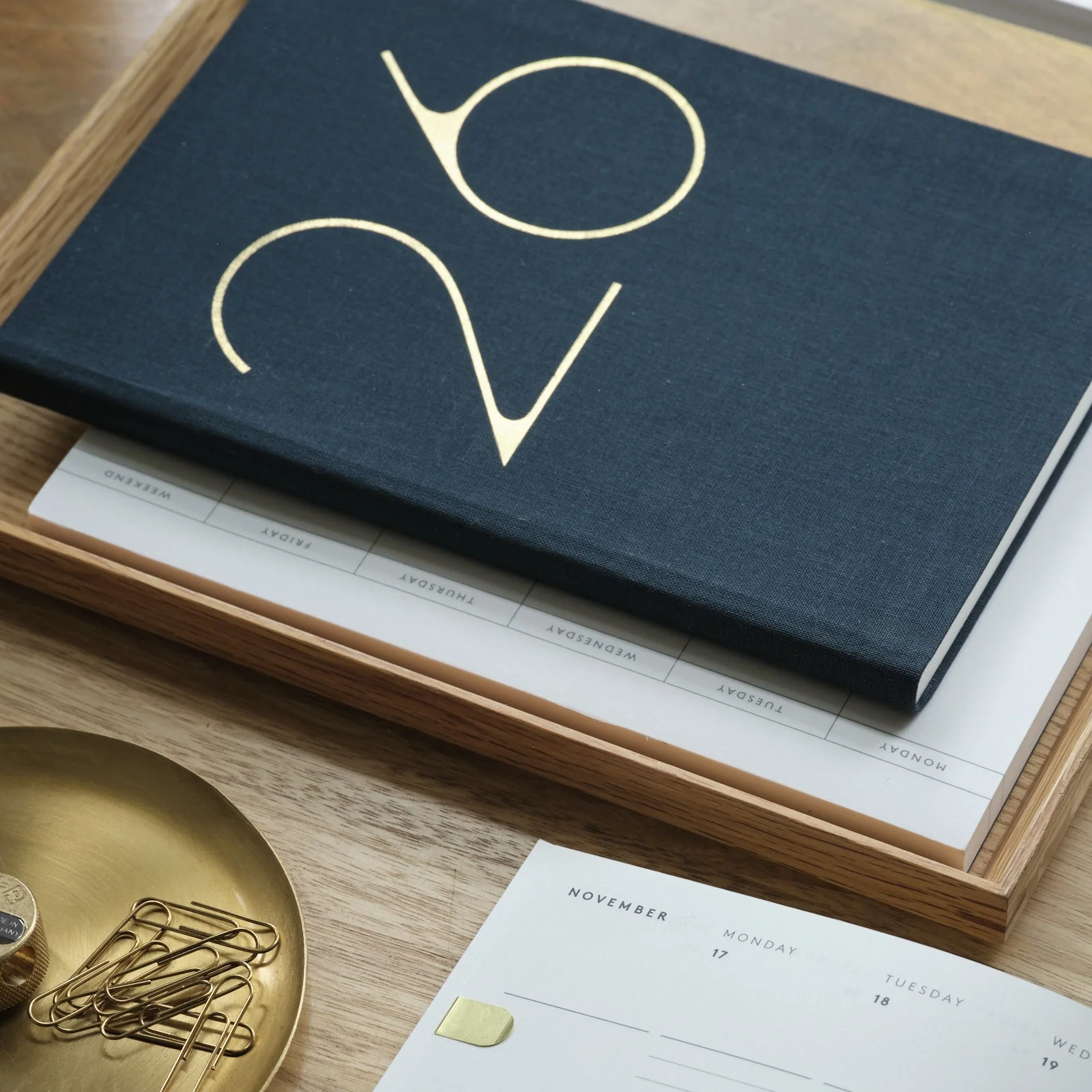 Ultimate Stationery Gift Set | Linen Navy - Image 3